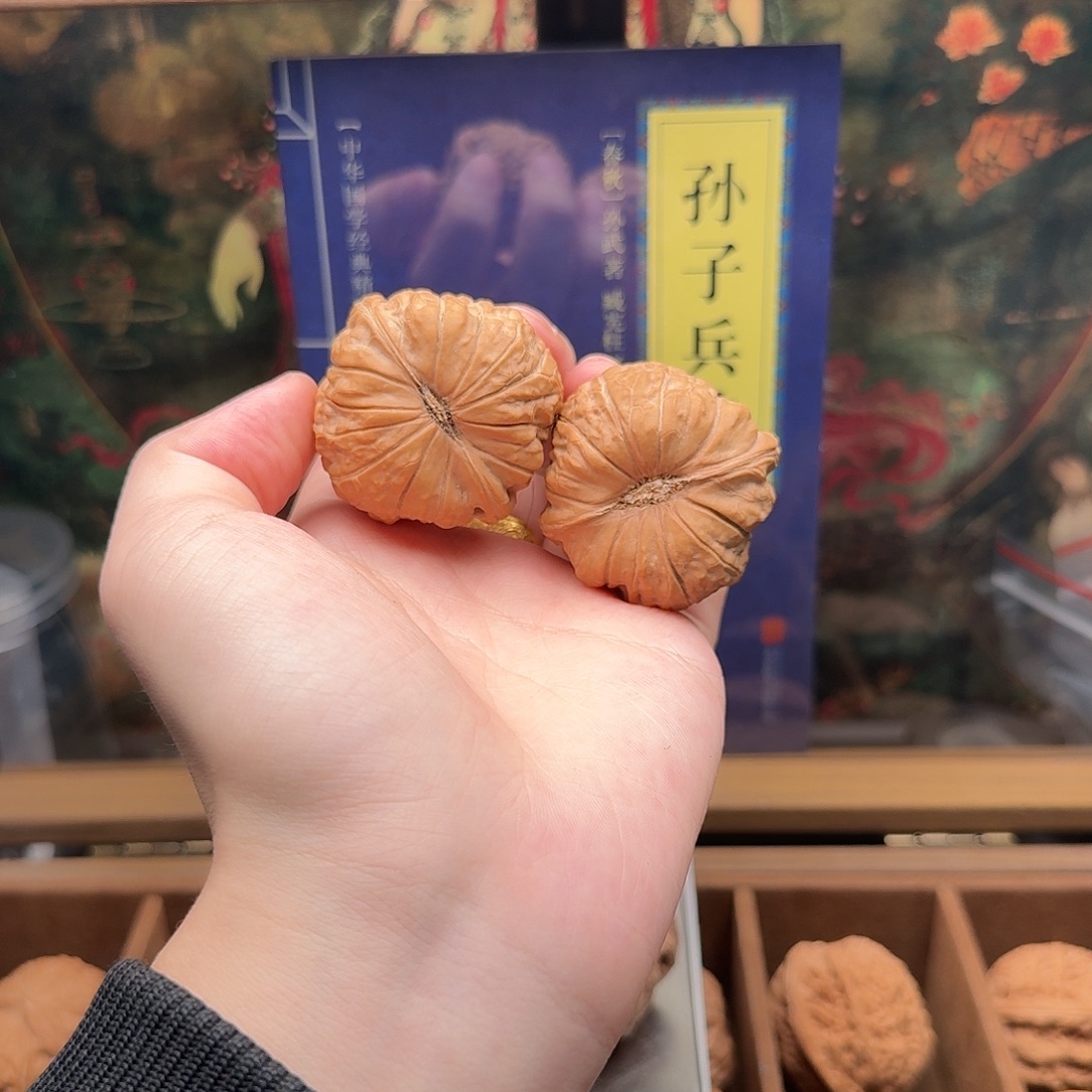 甜***伤核桃手串/手链南瓜墩44