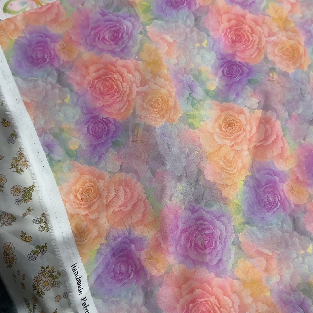 纯棉60支巴巴里纱1米价1.4米宽D区