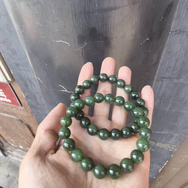 【阿钰推荐】LY83083-和田玉手串-10mm左右多样性发其一-10mm左右