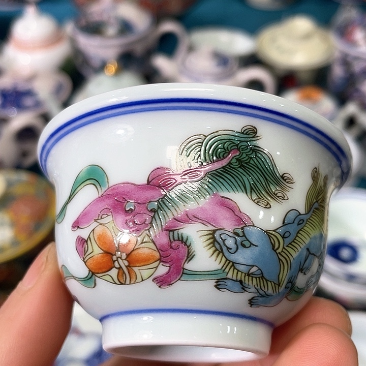 景德镇陶瓷艺术主人杯12344