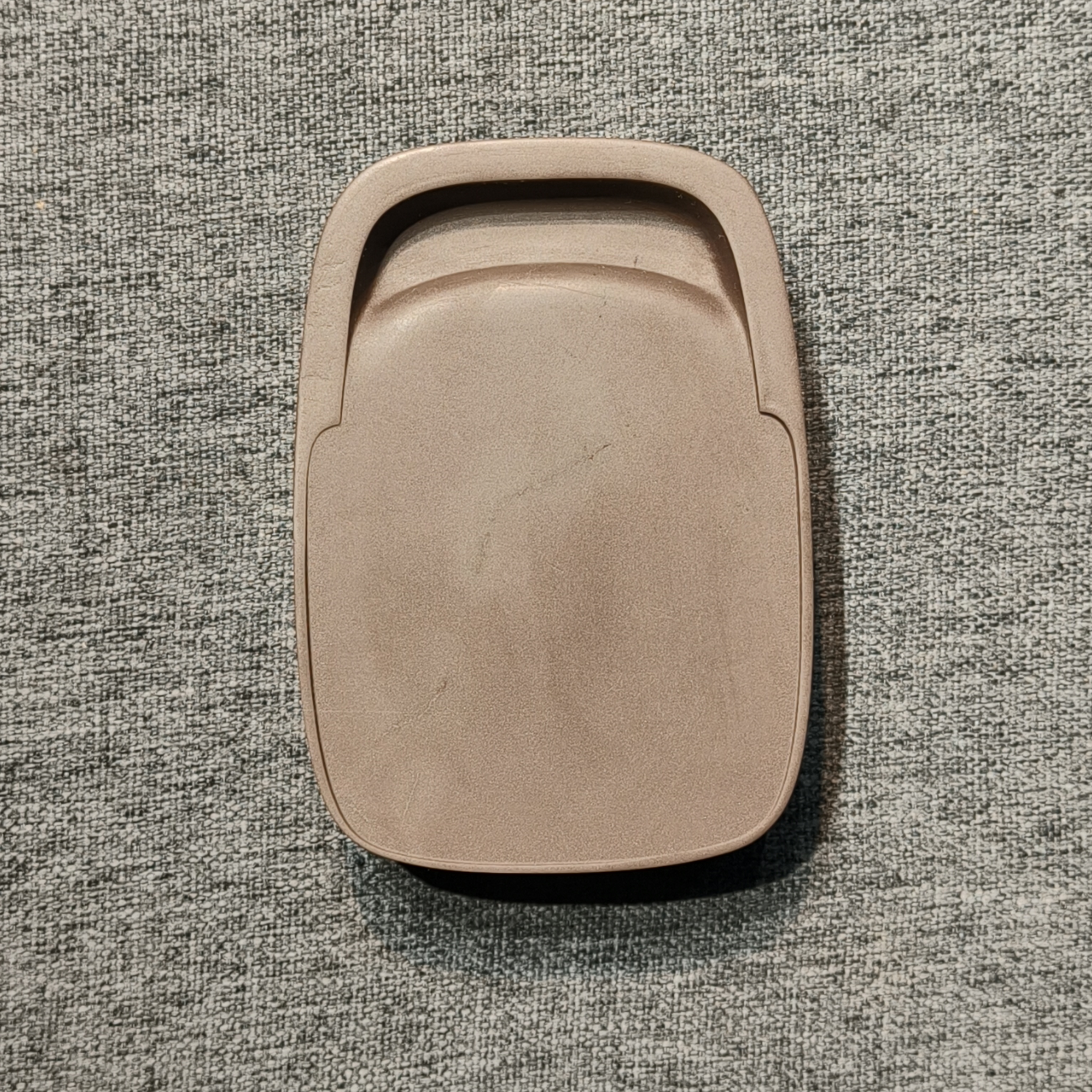 老坑洮砚，喇嘛崖老坑鸊鷉血小圆门字砚，尺寸10*6.8*2厘米