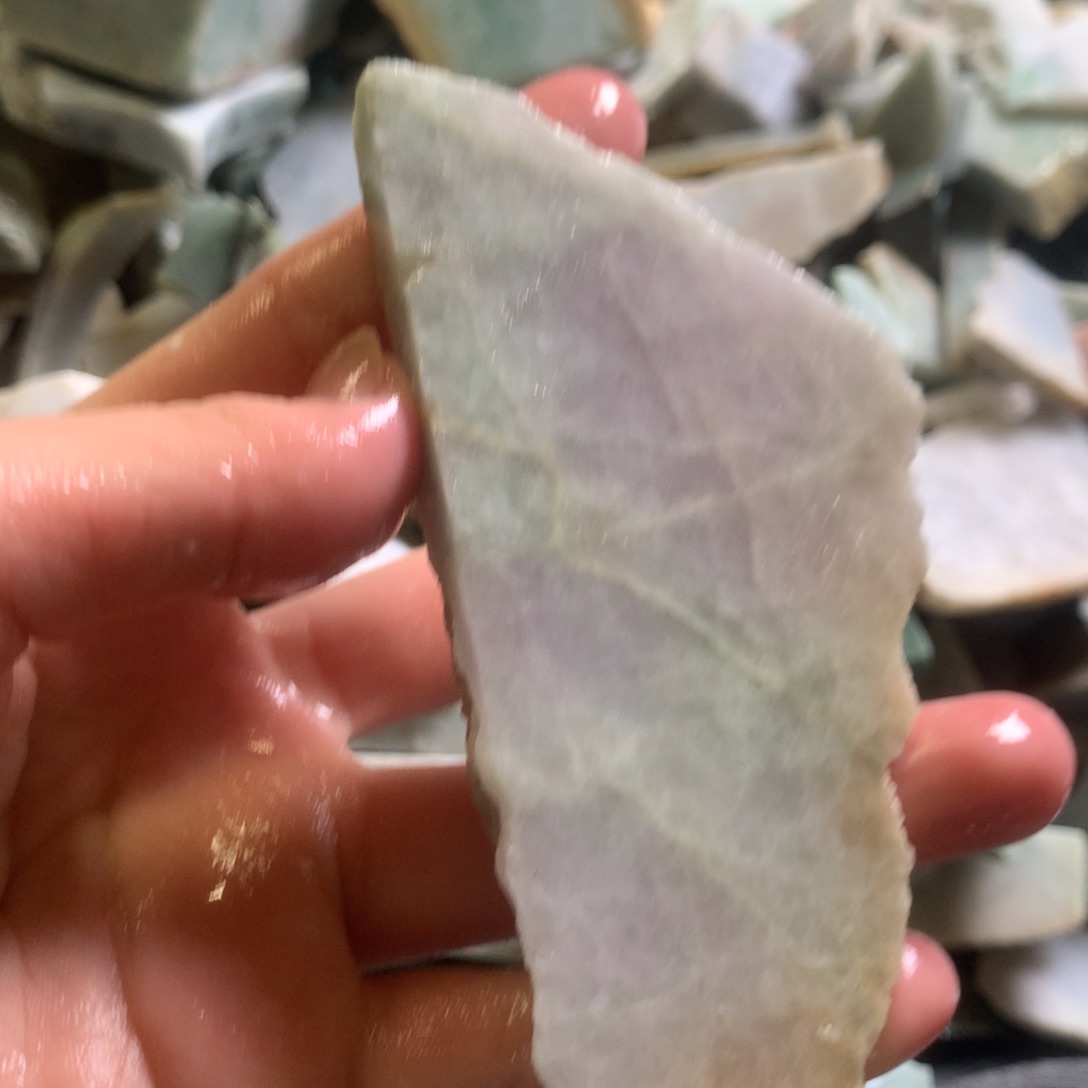 翡翠颈饰未镶嵌缅甸翡翠