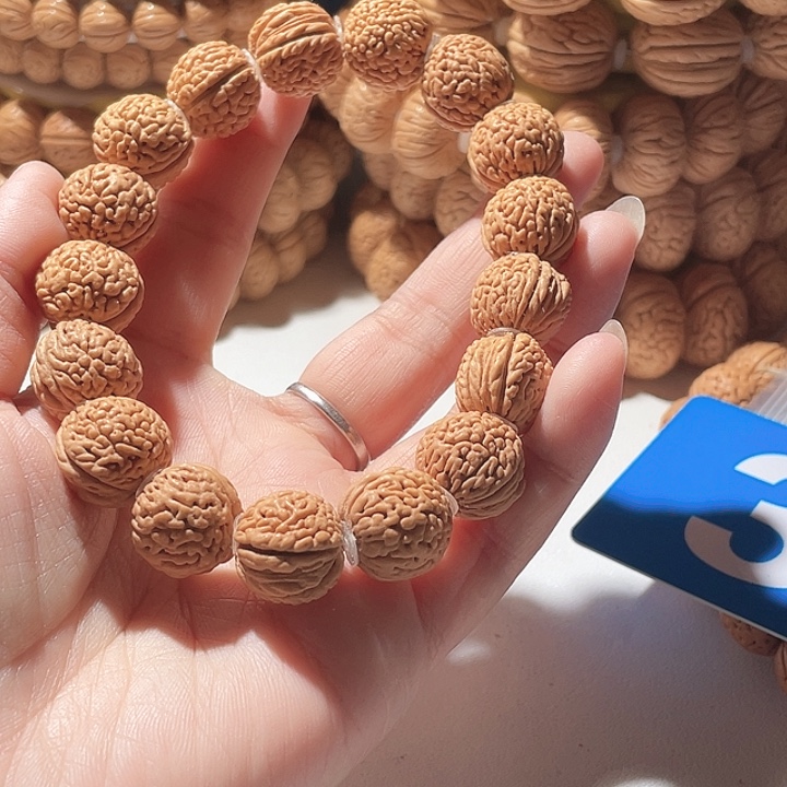 一***1桃核吊坠桃核手串野生31