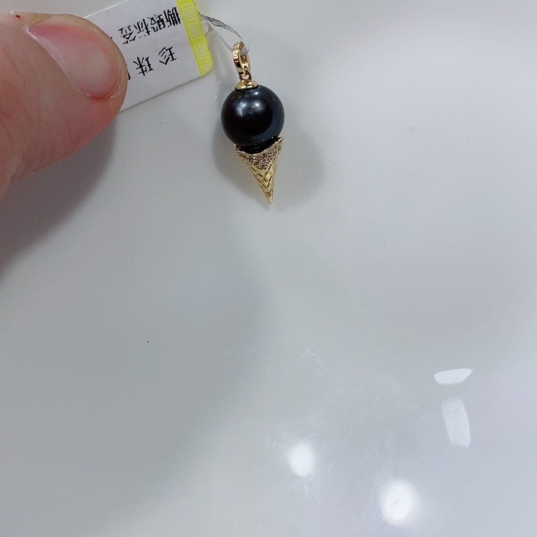 海水珍珠颈饰银S925镶嵌