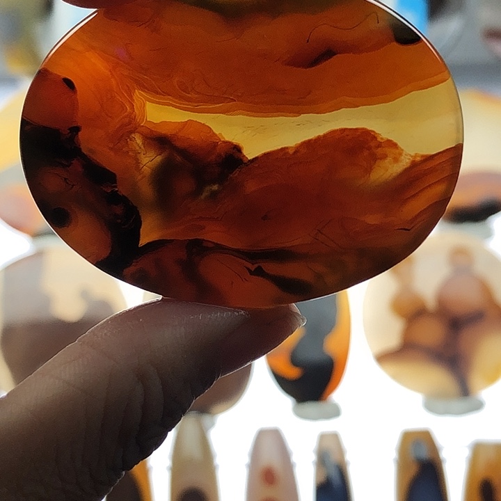 玛瑙/玉髓未镶嵌珠宝半成品76