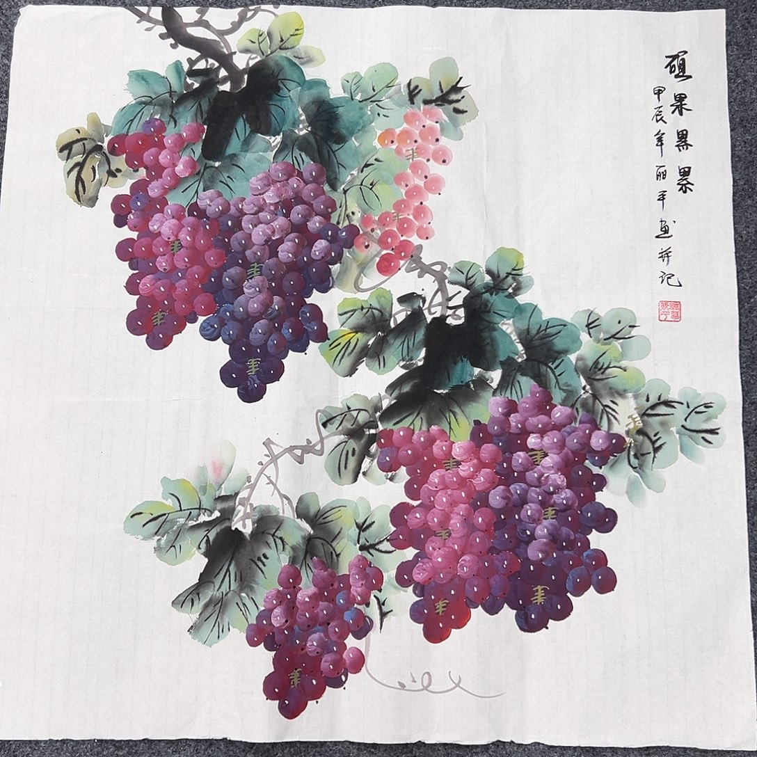 国画手绘国画大捡漏