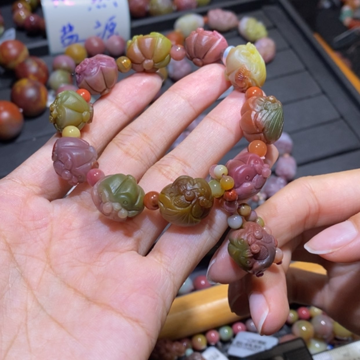 【闪购商品】未镶嵌手链玛瑙/玉髓盐源玛瑙