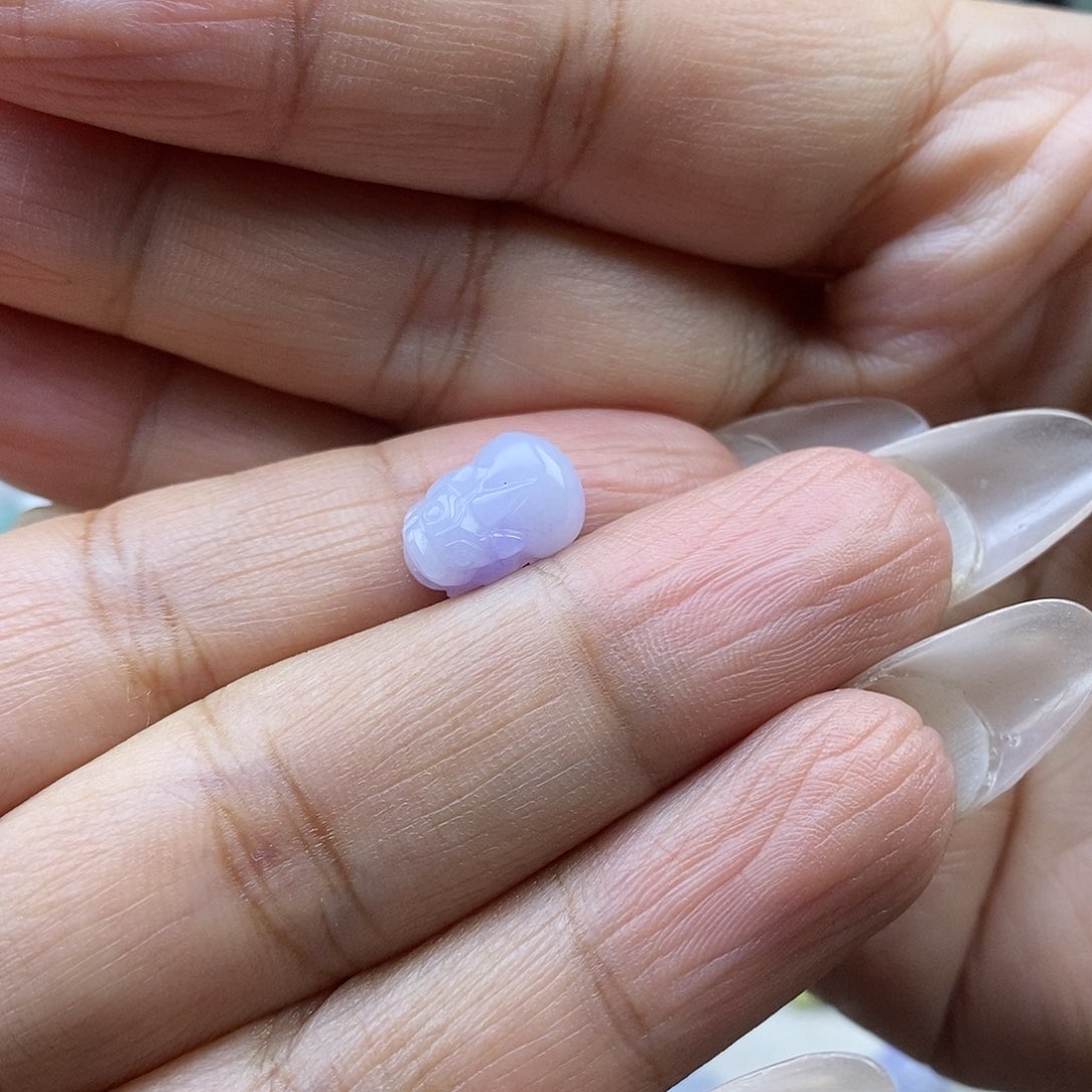 茶***馆翡翠未镶嵌颈饰翡翠