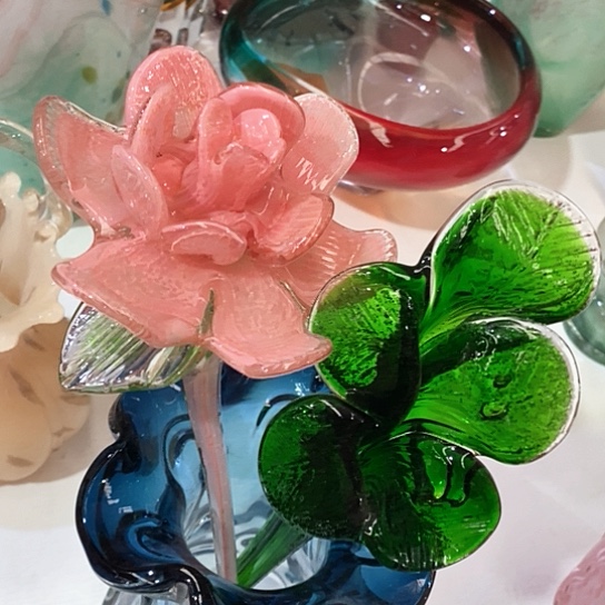 无铅玻璃花瓶高40厘米宽9厘米