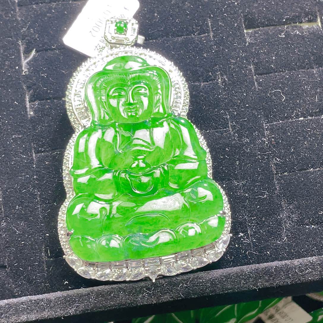 翡翠颈饰未镶嵌63，