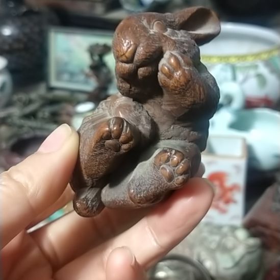 有机玻璃小兔子摆件