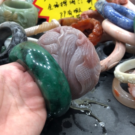 未镶嵌石英质玉珠宝奇石1*灯