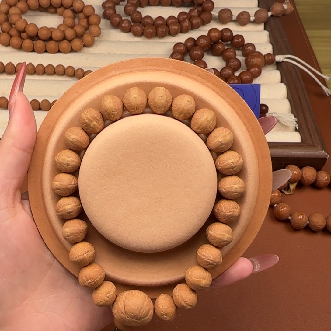 凤眼菩提吊坠玉蝶实心13mm飞碟桩单圈