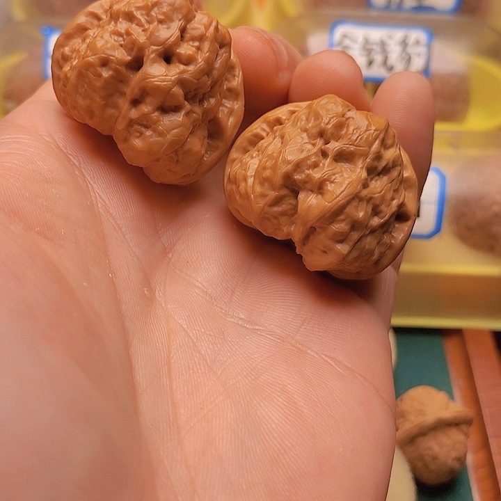 文玩核桃把件37蛤蟆头