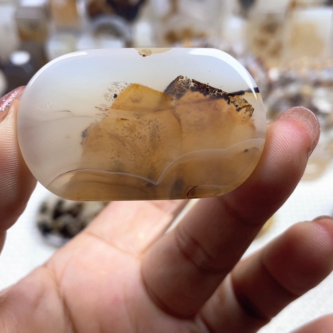 玛瑙/玉髓未镶嵌颈饰