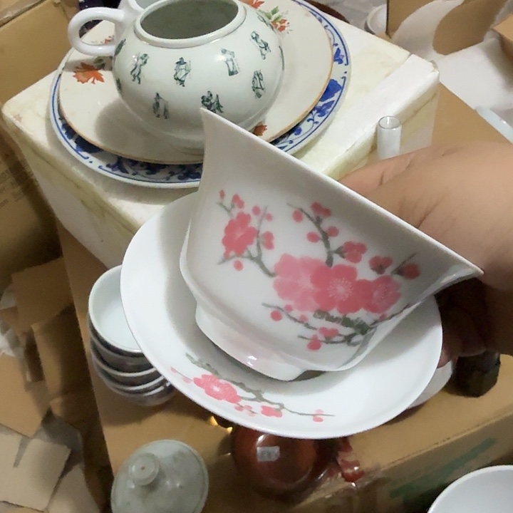 阿***福茶盏陶瓷盘子啥都有
