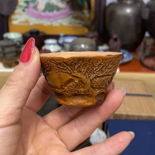 紫砂茶杯好物分享新年快乐