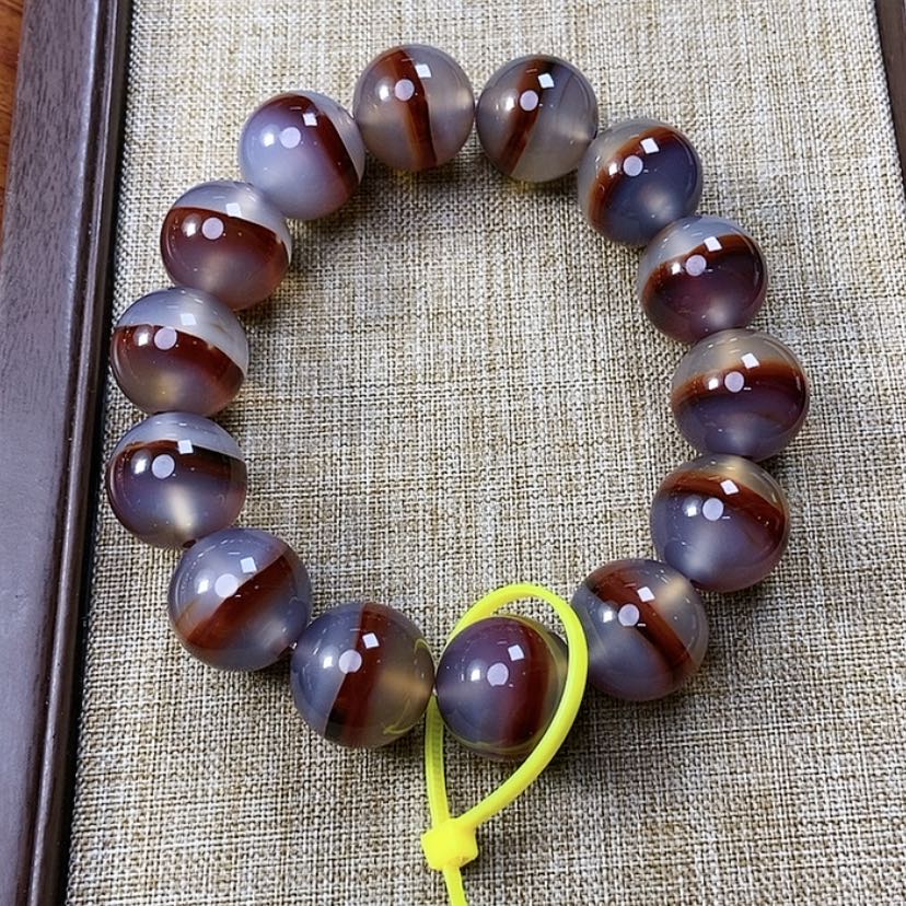 【闪购商品】玛瑙/玉髓手链未镶嵌闲****云