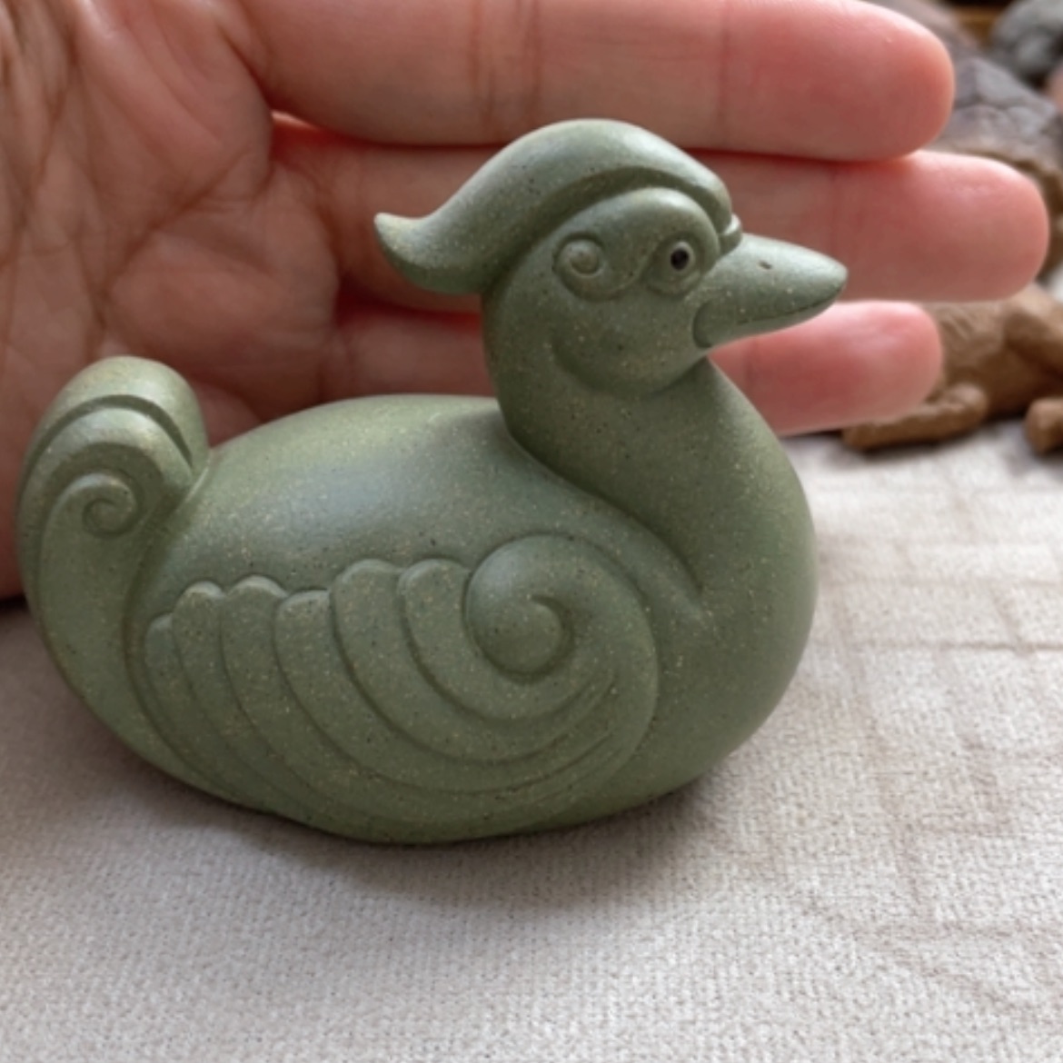 【闪购商品】紫砂茶宠紫砂如意鴨