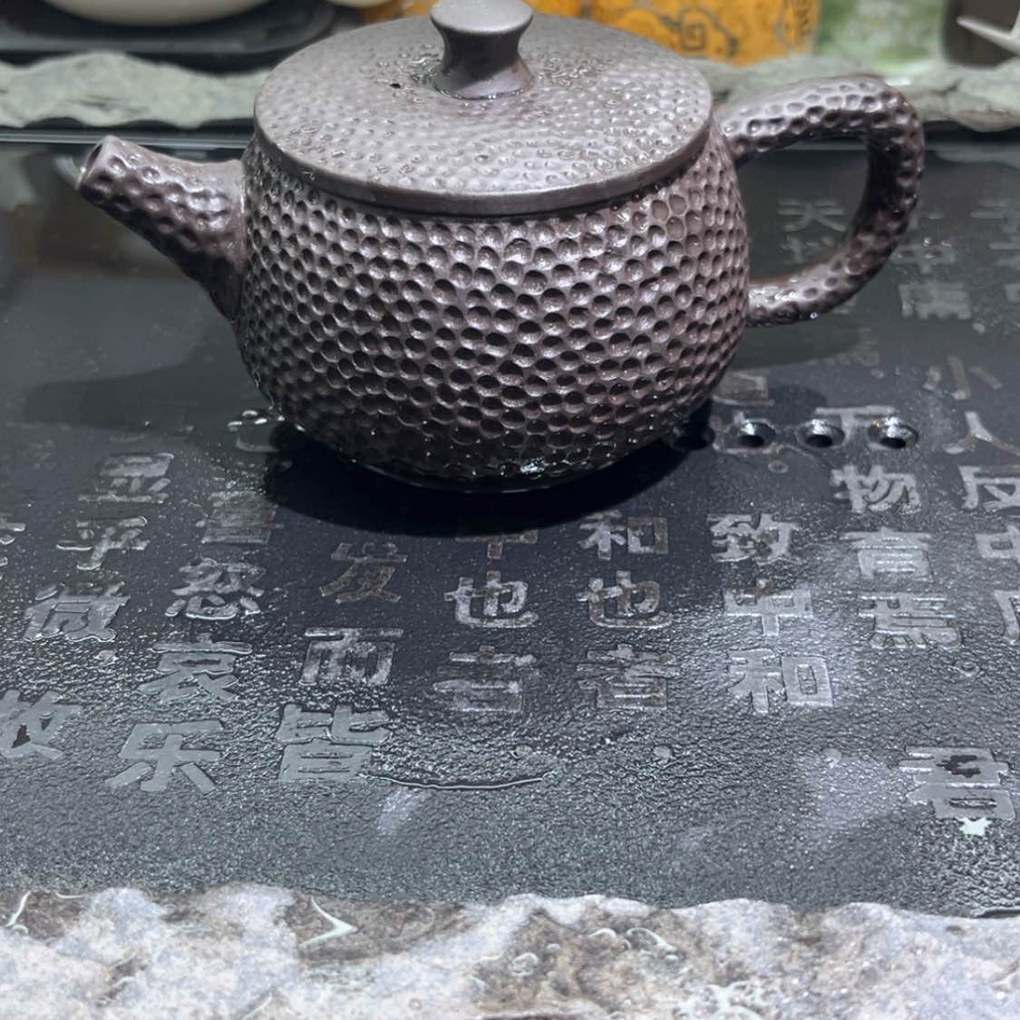 【闪购商品】紫砂茶杯汉瓦壶，单壶
