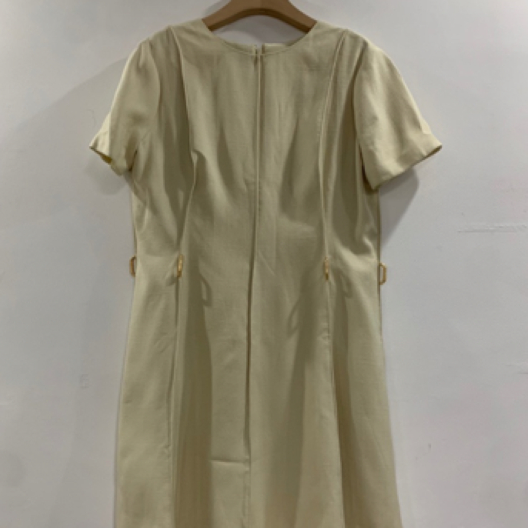 99新 GUCCI/古驰 显瘦高腰夏季连衣裙/44码/D01535/缺腰带