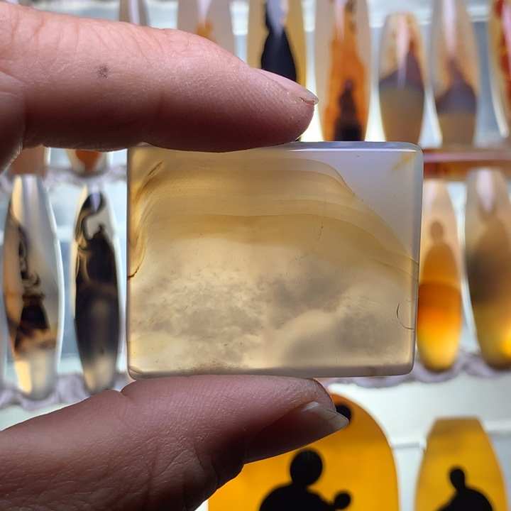 玛瑙/玉髓颈饰未镶嵌167