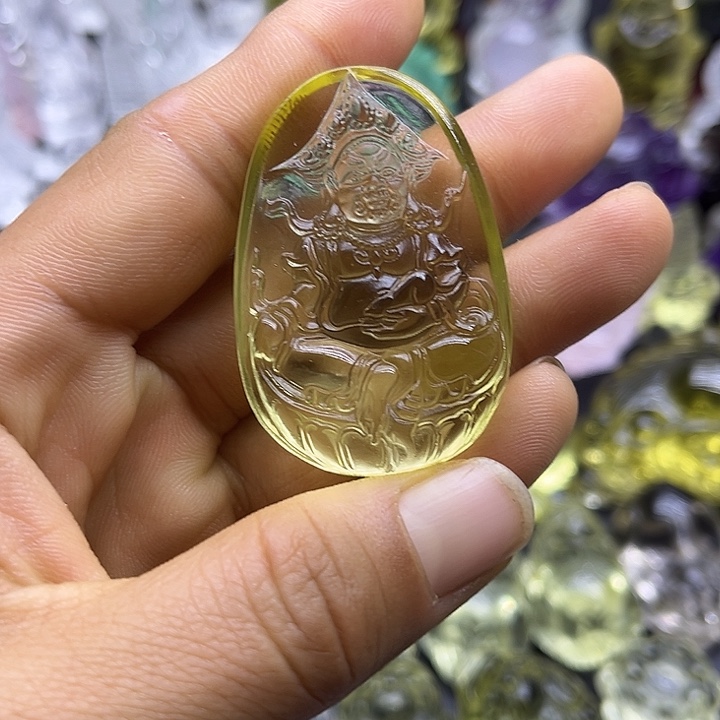 水晶摆件未镶嵌吊坠