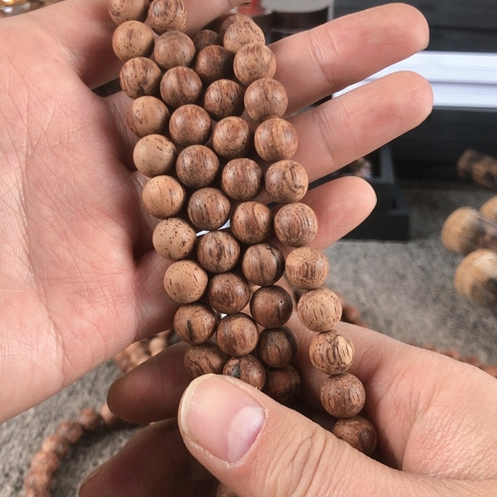 降真香手串/手链1.0/108白油麻丝