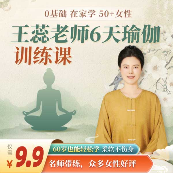 王蕊老师6天瑜伽训练课