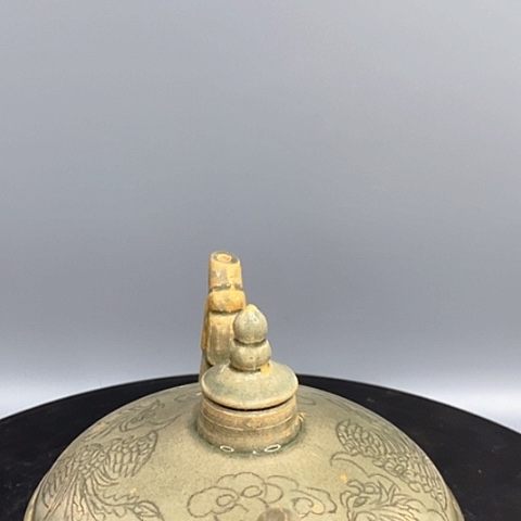 摆件越窑长寿壶造型美观