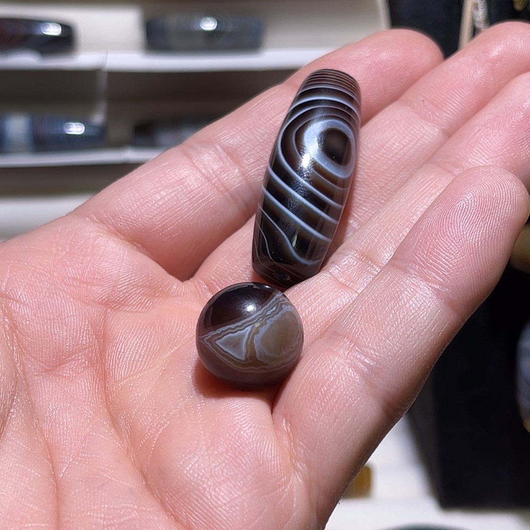 平***乐玛瑙/玉髓合金珠宝奇石