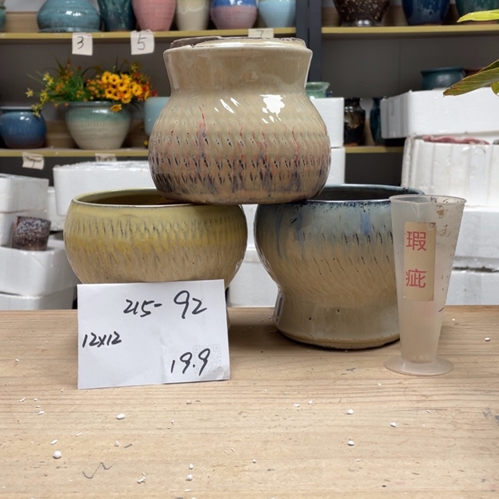 紫砂花盆多肉花盆微瑕92