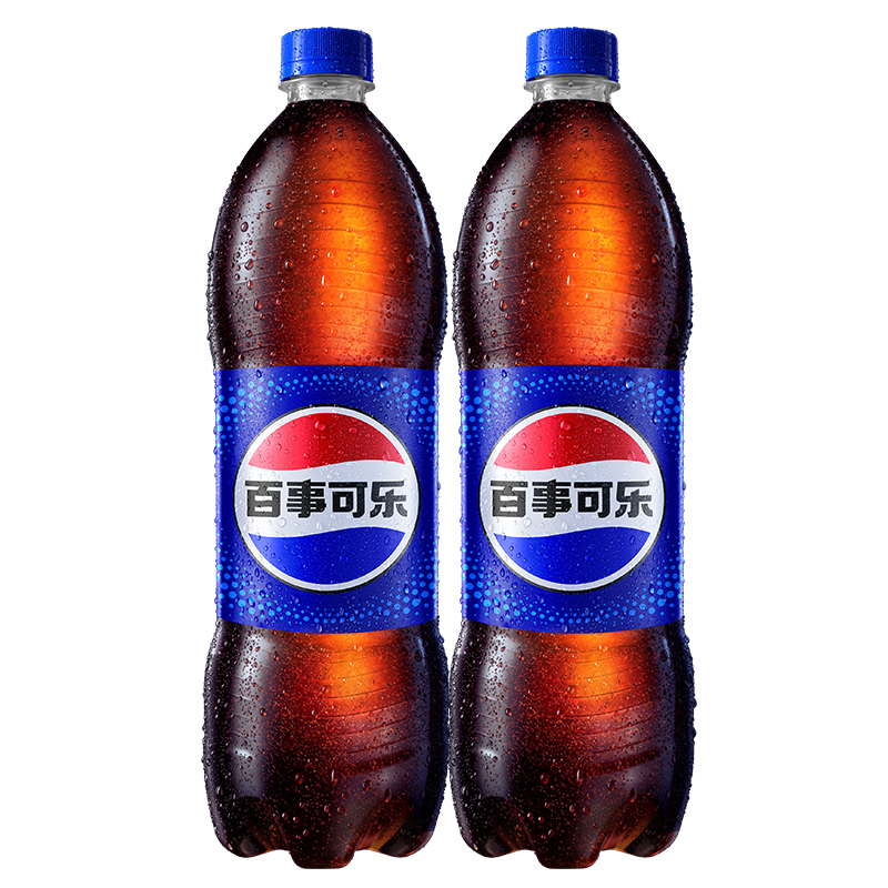 【到手2瓶】百事可乐900ml*2瓶大瓶碳酸饮料汽水经典口味清爽解渴