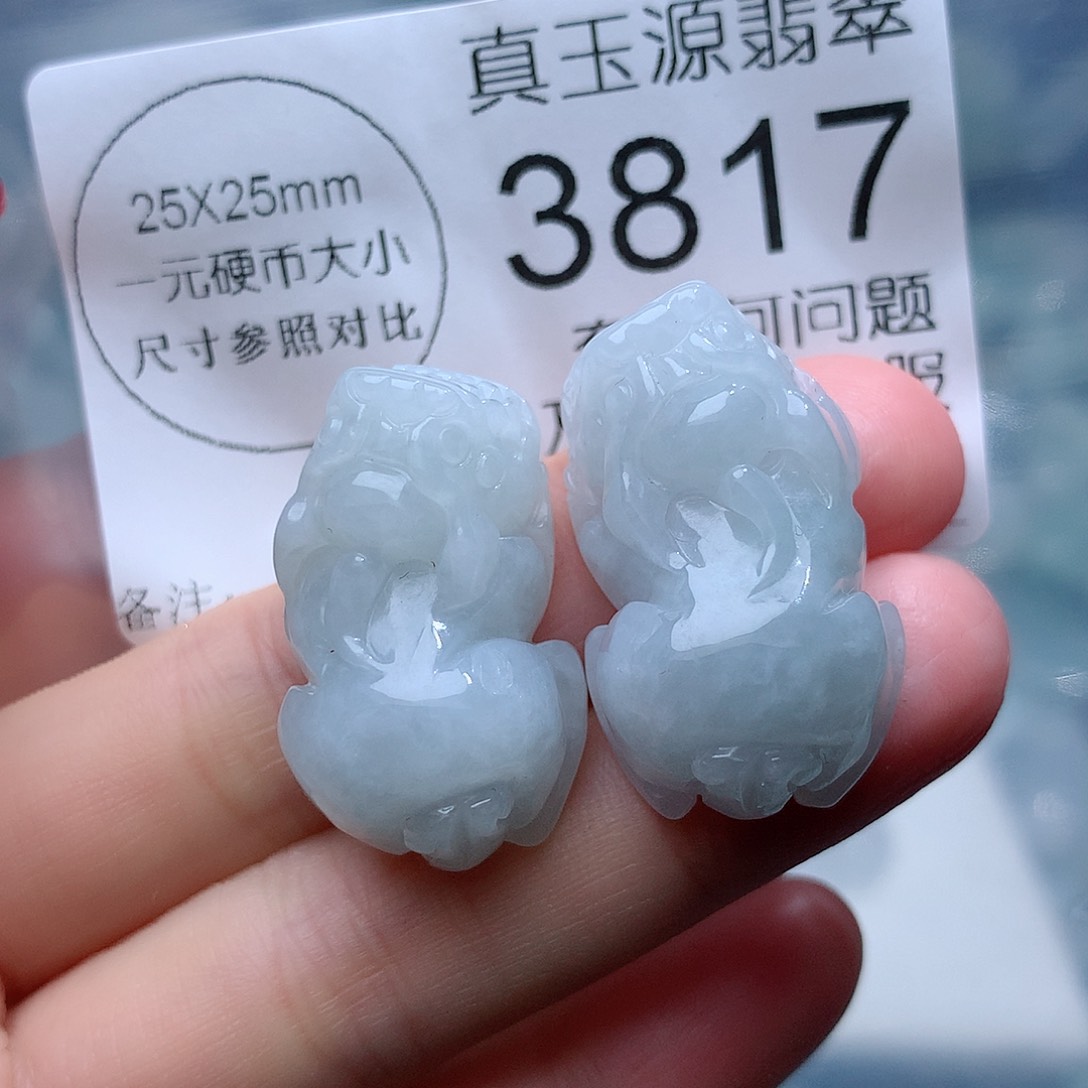 翡翠颈饰未镶嵌3817。