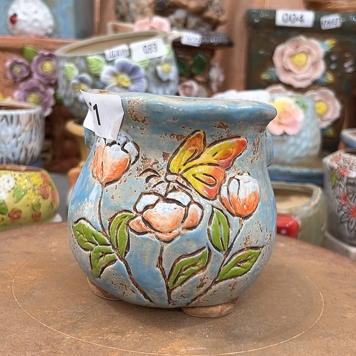 红陶粗陶多肉花盆