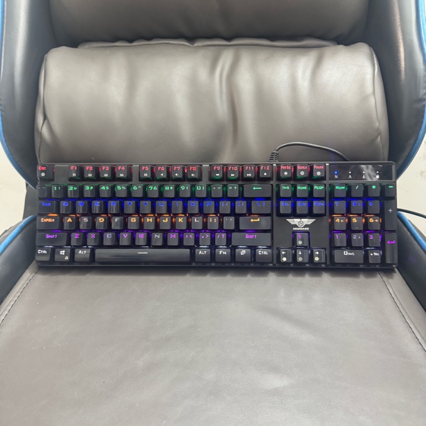 8新 Microsoft/微软 捡漏新贵GM340青轴热插拔机械键盘不包灯全亮