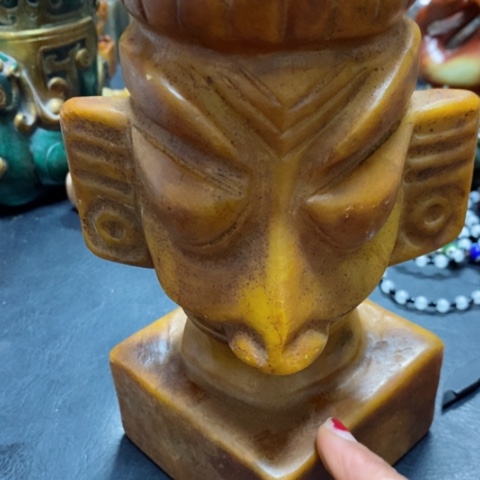 紫金钵盂菩提吊坠