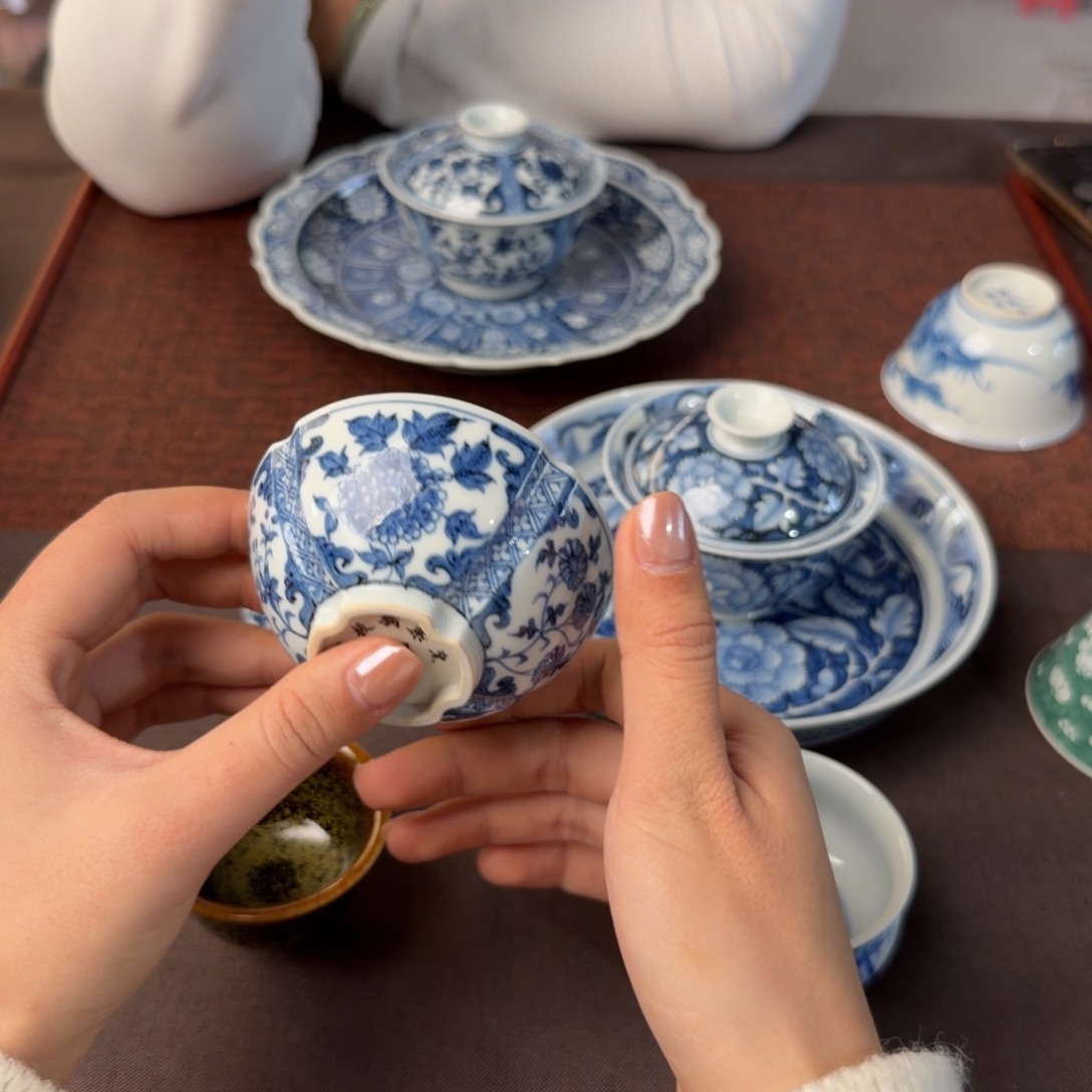 瓷片青花瓷器等传统工艺的传承和