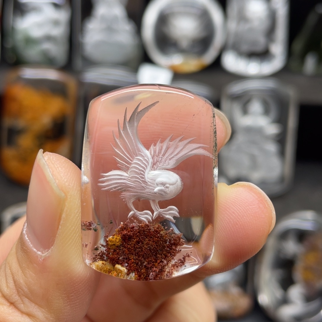 水晶吊坠未镶嵌鹰