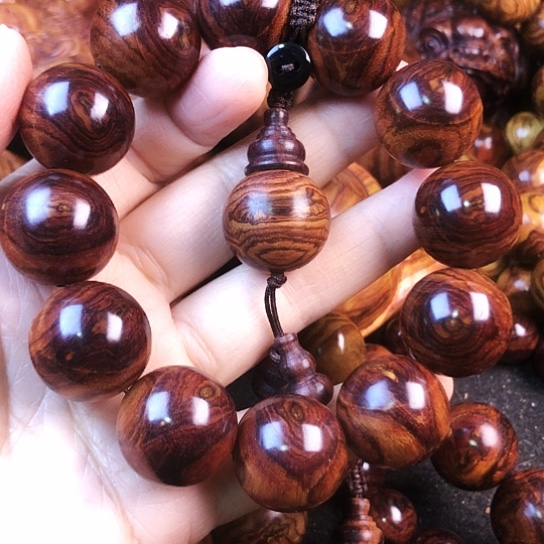 黄花梨/降香黄檀手串/手链青***猪手串