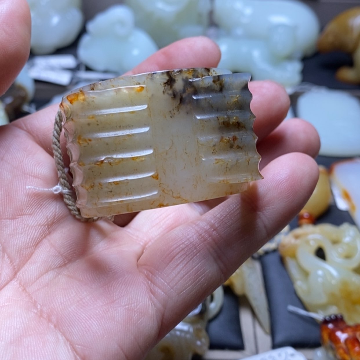 【闪购商品】和田玉（糖玉）颈饰未镶嵌