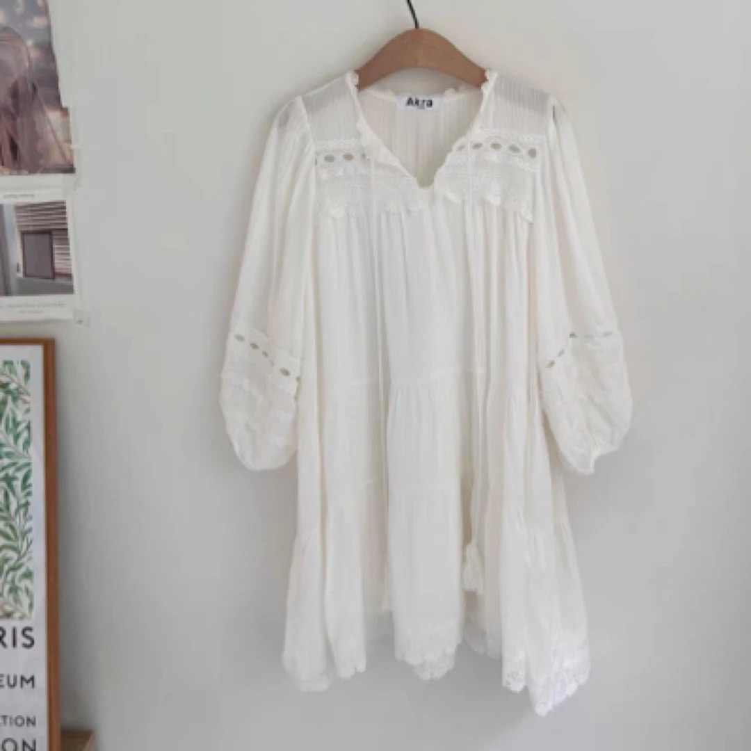 大奥奥女装（051-100编码）衬衫慵懒连衣裙