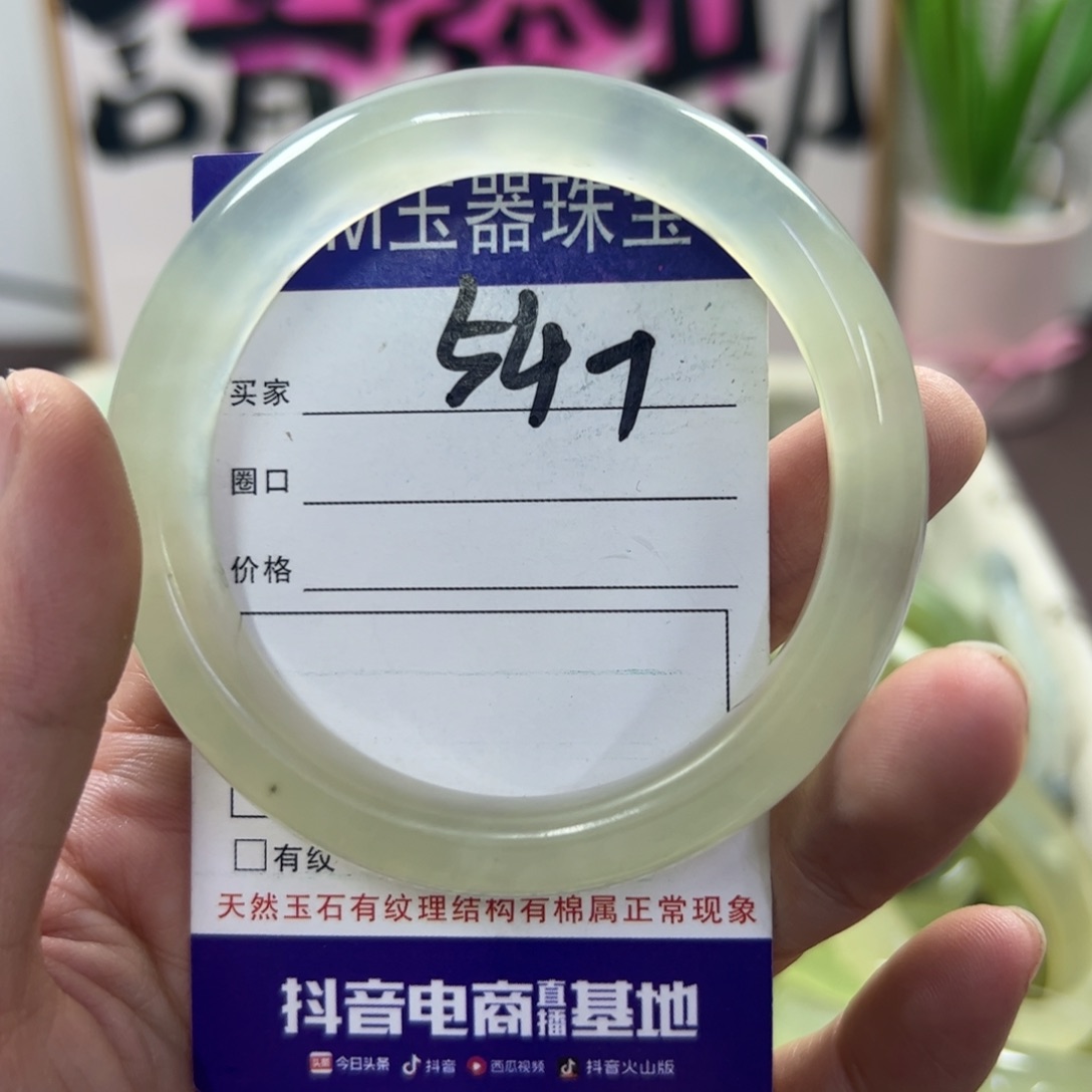 蛇纹石玉手镯未镶嵌542