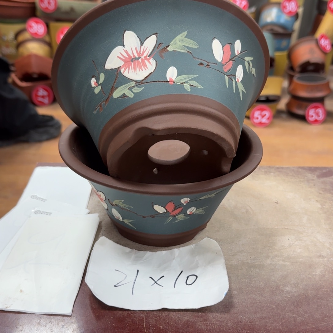 紫砂花盆破损包赔