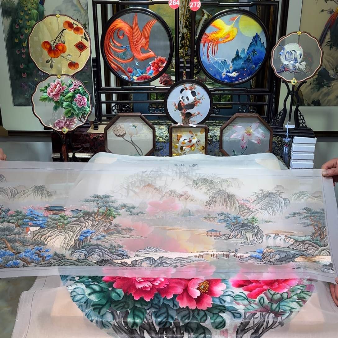 刺绣刺绣工艺精湛