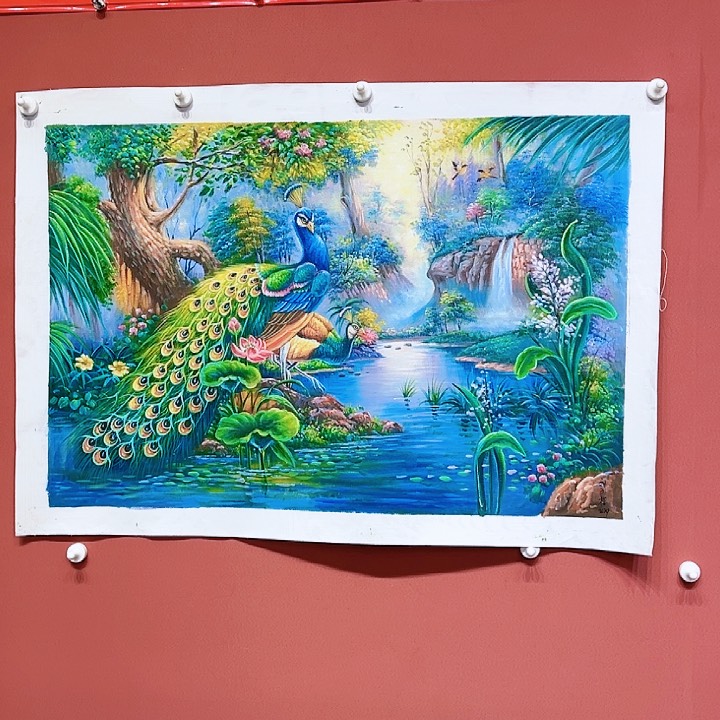 油画刘文桂老师油画作品朵 