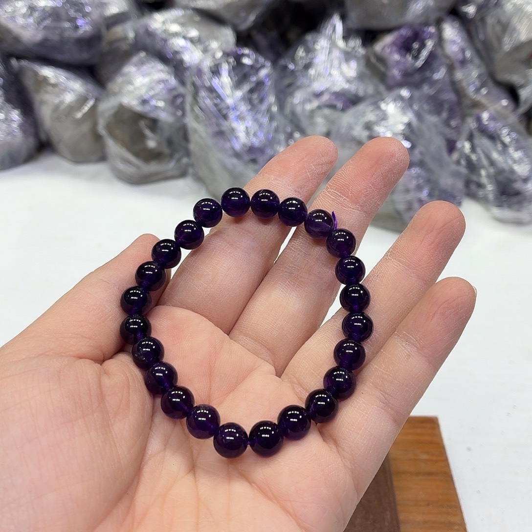 水晶未镶嵌摆件天然紫水晶