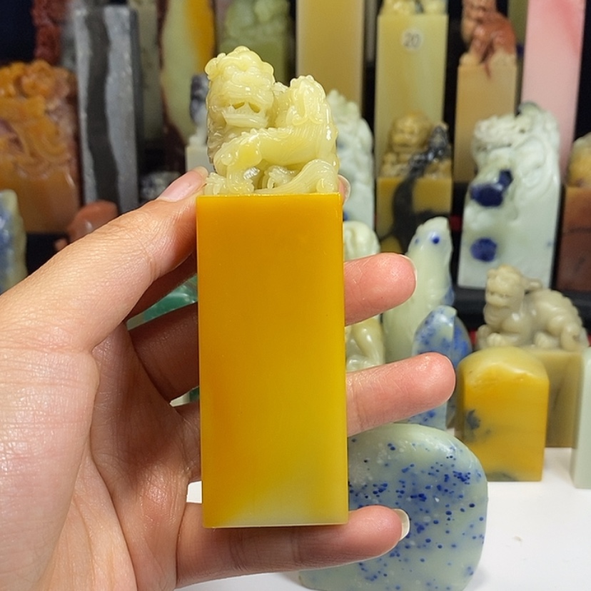 【闪购商品】青田石印石博*伊                