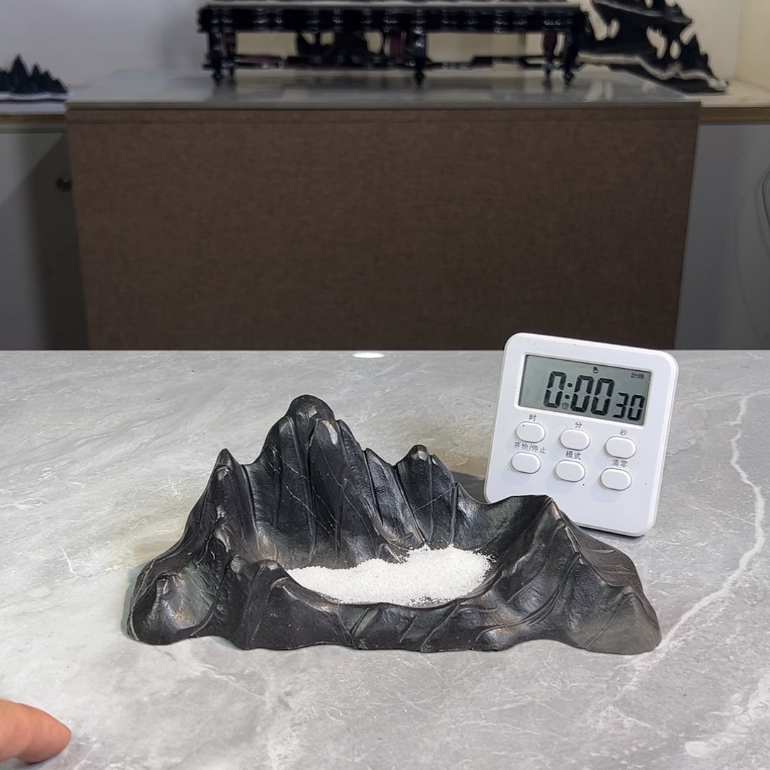 灵璧奇石博览会摆件@*鼎