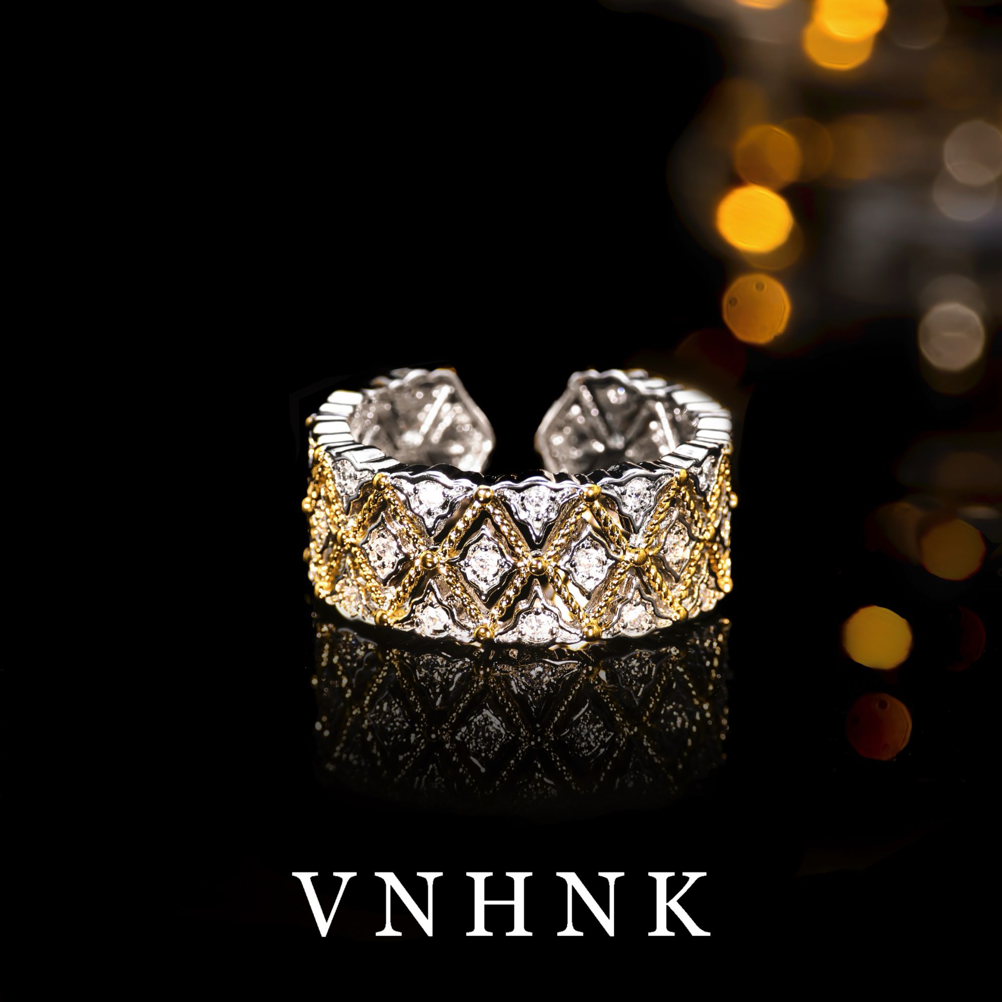 铜合金合成锆石戒指 美可儿   D197   银色时尚气质百搭戒指